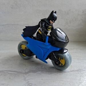 IMAGINEXT Batman Motorcycle Figure DC SUPER FRIENDS FISHER PRICE 3"